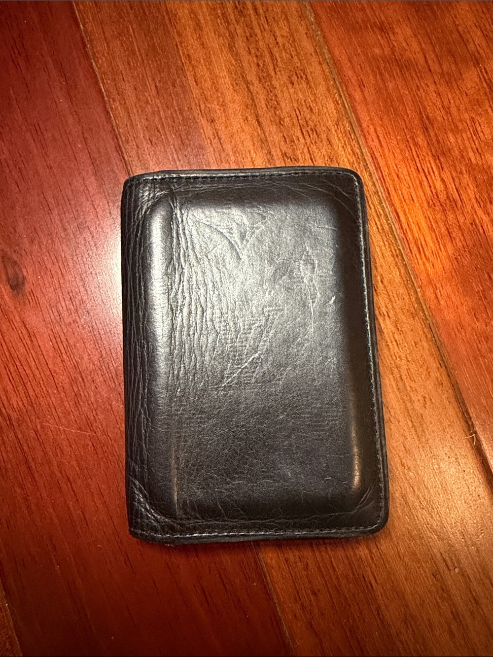 Louis Vuitton Black Embossed Leather Card & Key Holder - Picture 4 of 4